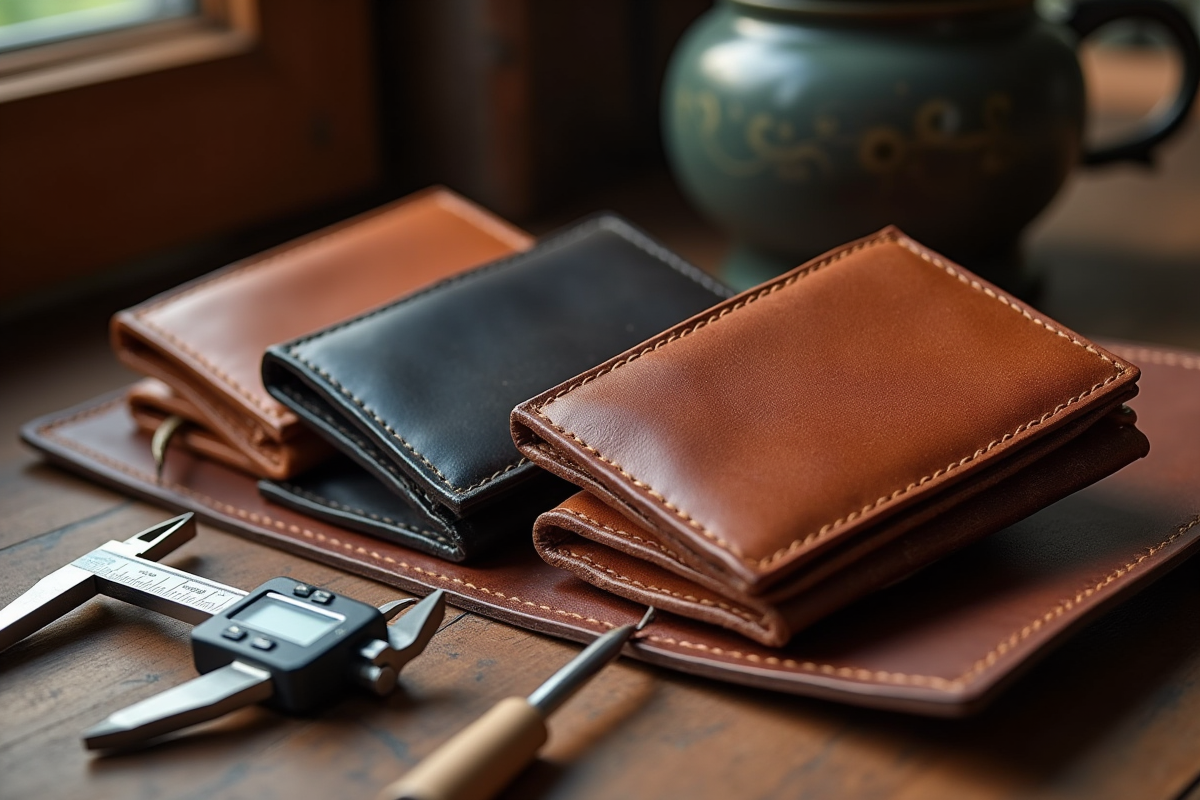 cuir portefeuille