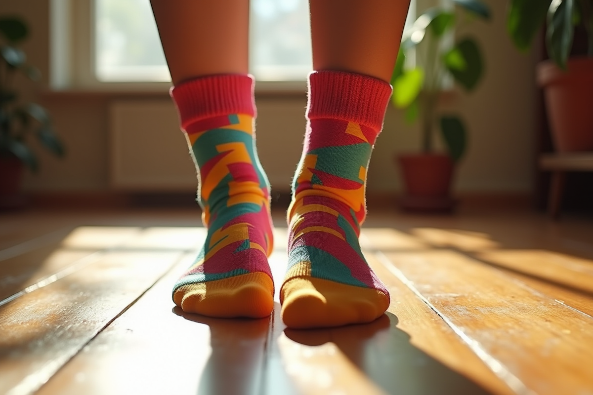 Tendances chaussettes des années 90 : les styles iconiques de l’époque